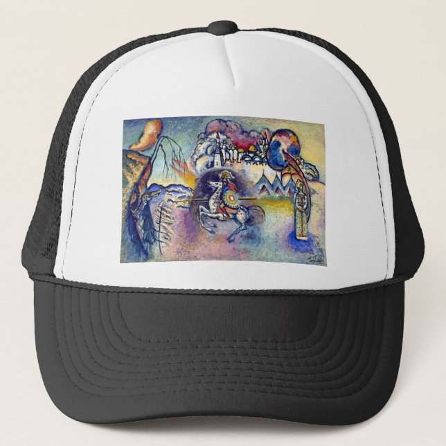 Casquette Wassily Kandinsky - Saint Georges & Les Cavaliers (Devant)
