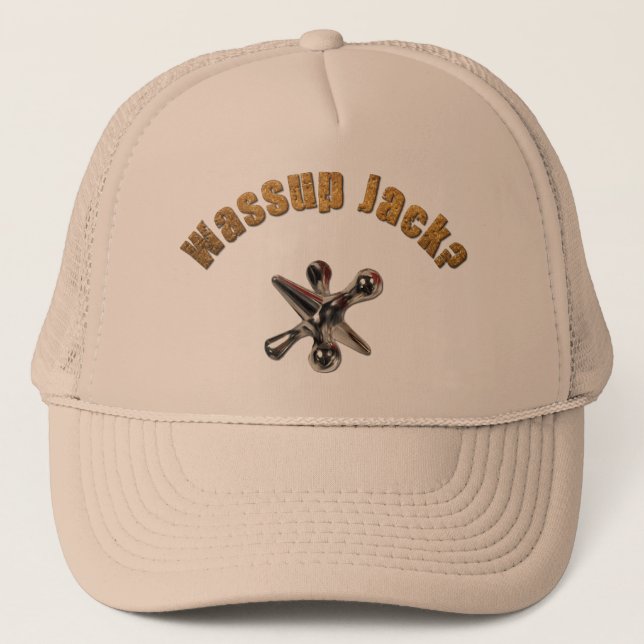 Casquette Wassup Jack ? (Devant)