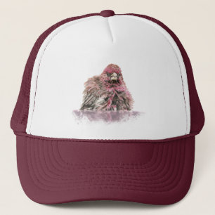 Casquette Watercolor House Find Bird Bath Faune