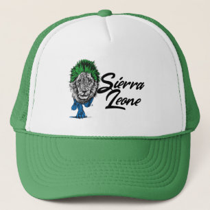 Casquette WAY out Arts Freetown Sierra Leone Flag Lion