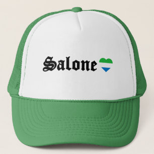 Casquette WAY out Arts Salone Sierra Leone Blackletter