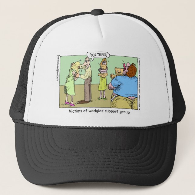 Casquette Wedgie Support Group Funny Mugs Tee - shirts & cad (Devant)