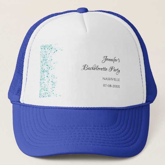 Casquette Week-end entre filles, soirée de célibat sans alco (Devant)