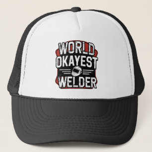Casquette Welder Retro Retro Distressed Welder World Okayest