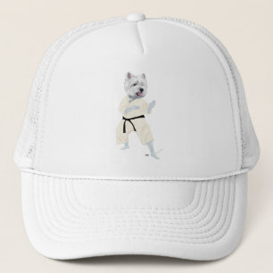 Casquette West Highland Terrier KARATE !