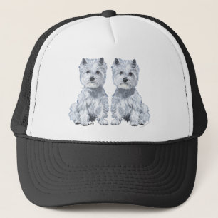 Casquette West Highland White Terrier Twins !