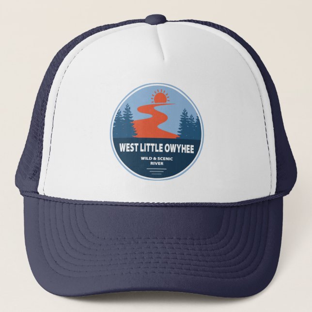 Casquette West Little Owyhee Wild Et Rivière Pittoresque Ore (Devant)