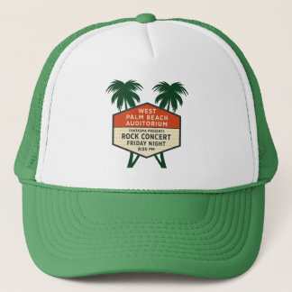 Casquette West Palm Beach Auditorium Marquee Concert Casquet