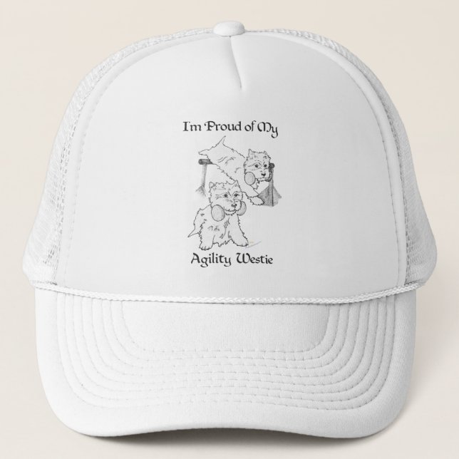 Casquette Westie Agilité (Devant)