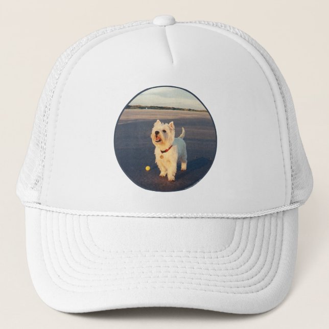 Casquette Westies et l'océan (Devant)