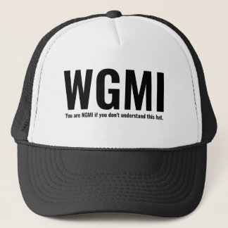 Casquette WGMI Nous allons rendre ça drôle NGMI Crypto NFT