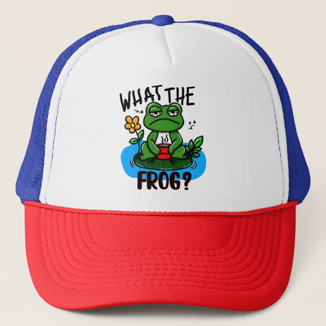 Casquette What the frog? (Devant)