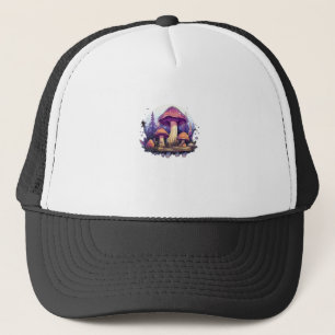 Casquette Whimsigoth Champignons Et Crystals Classique