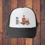 Casquette Whiskey et Cigar Modern Bachelor Party<br><div class="desc">Reposez votre regard avec notre Casquette Bourbon et Cigar. L'aquarelle ajoute une touche de sophistication à votre tenue,  reflétant l'esprit des festivités du soir.</div>