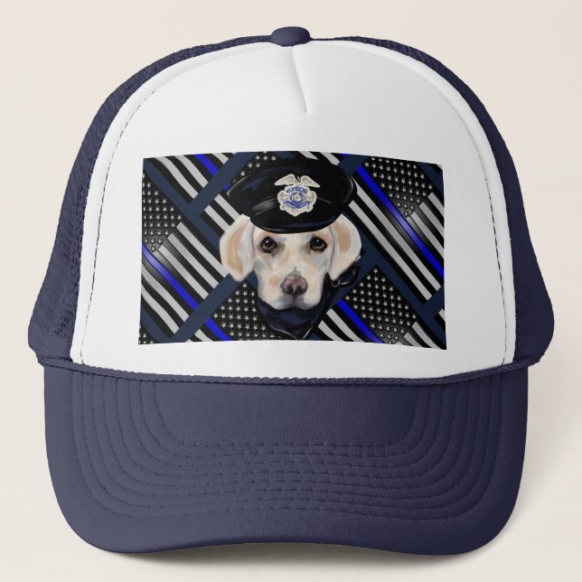 Casquette White Labrador Retriever (Devant)