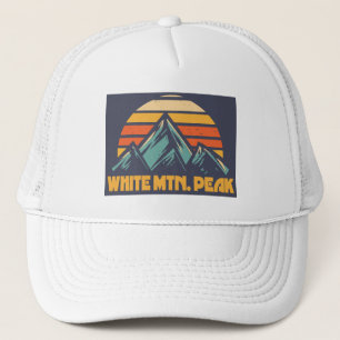 Casquette White Mountain Peak California Retro Turquoise