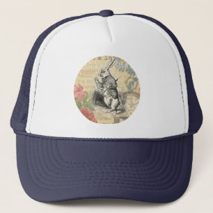 Casquette White Rabbit Alice in Wonderland Art