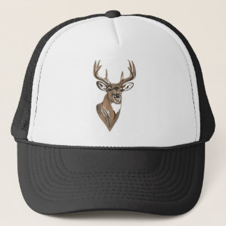 Casquette Whitetail Buck Deer Head