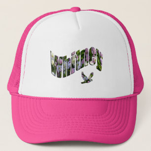 Casquette Whitney, Floral Girls Nom Logo,