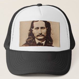 Casquette Wild Bill Hickok peignant le portrait