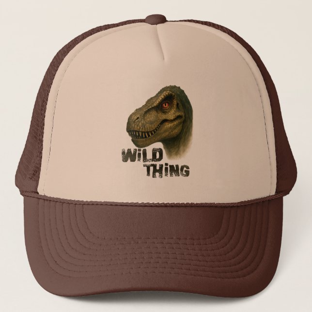 Casquette Wild Thing -conception par Maaya_Prints, (Devant)