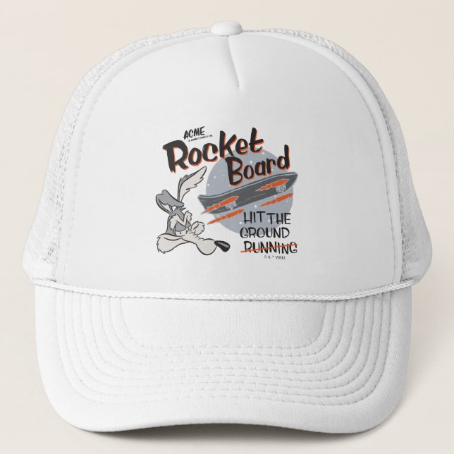 Casquette WILE E. COYOTE™ ACME Rocket Board (Devant)