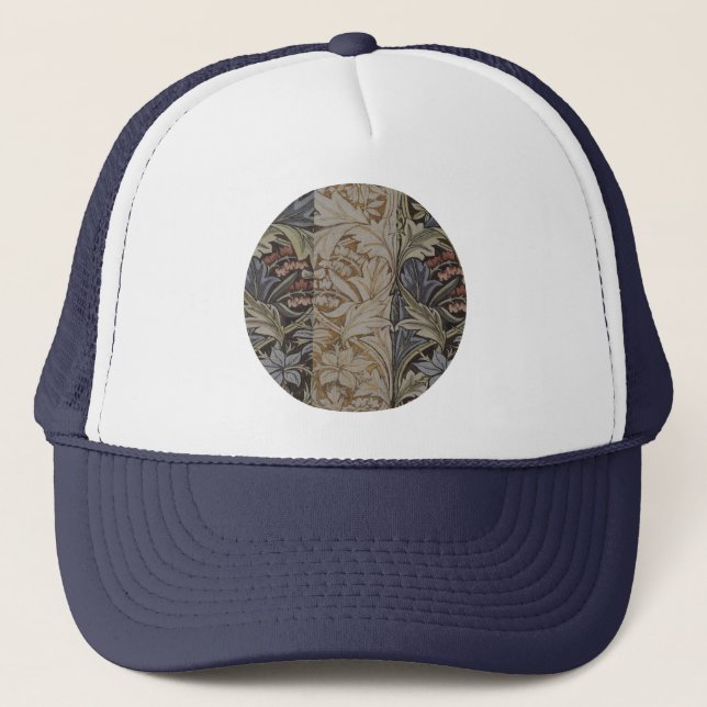 Casquette William Morris Bluebell Tapestry Design (Devant)