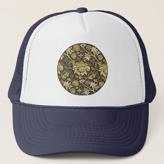 Casquette William Morris Wey Fond d'écran Floral (Devant)