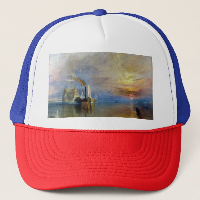 Casquette William Turner - Le Temeraire en remorque (Devant)