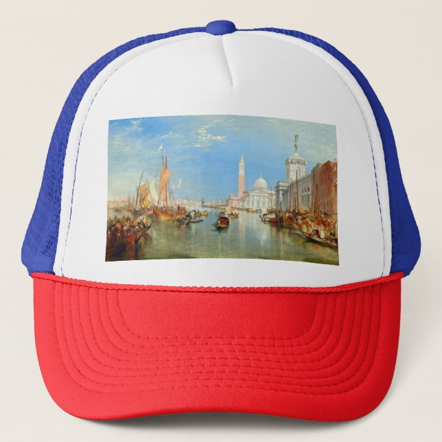 Casquette William Turner - Venise, le Dogana et San Giorgio (Devant)