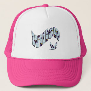 Casquette Willow, Girls Name, Floral Logo,