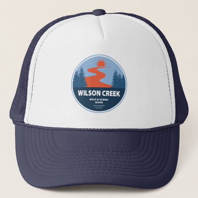 Casquette Wilson Creek Wild Et Pittoresque River Caroline Du (Devant)