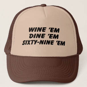 Casquette Wine ils les dinent 69 ils