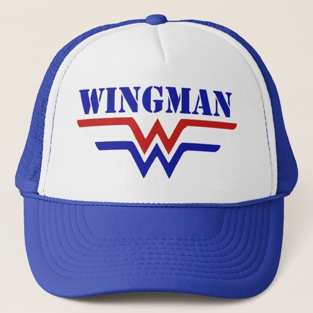 Casquette Wingman Single guy party (Devant)