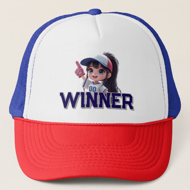 Casquette winner fan sports dall (Devant)