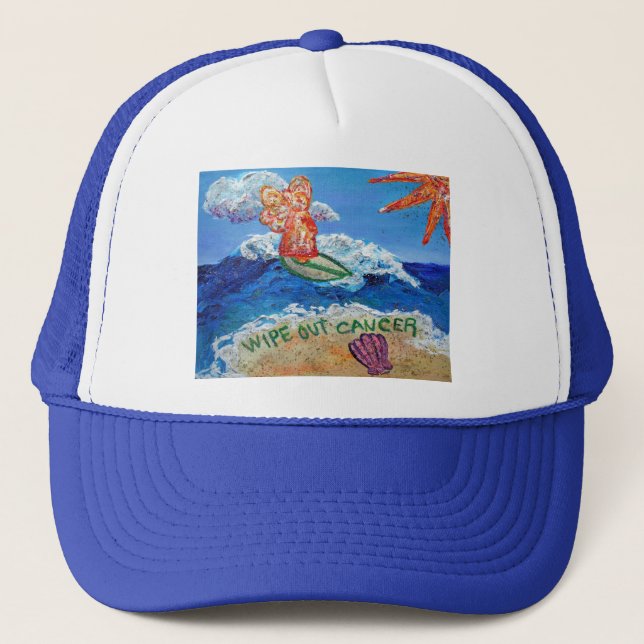 Casquette Wipe Out Cancer Angel (Devant)