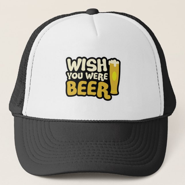 Casquette wish-you-been-beer (Devant)