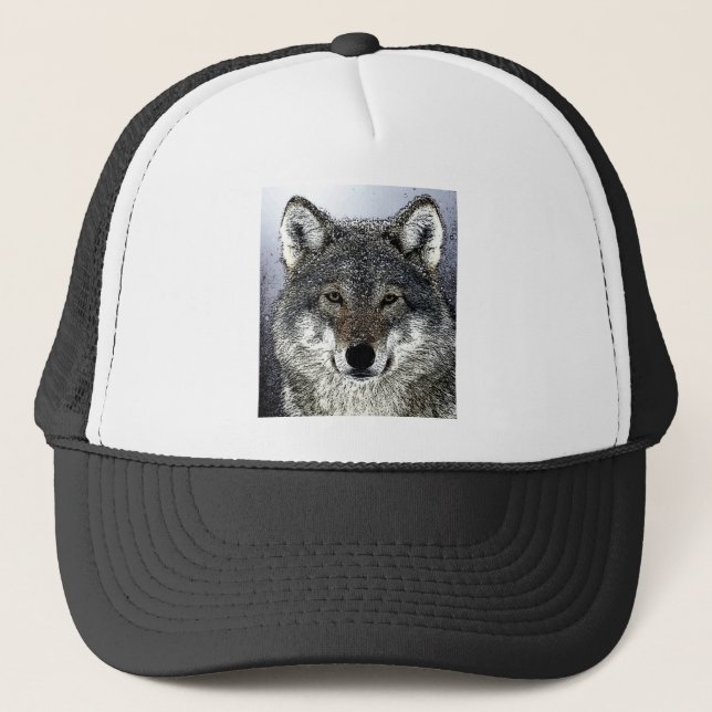 Casquette Wolf Eyes (Devant)