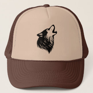 Casquette Wolf Howling Silhouette