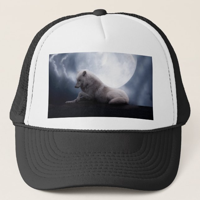 Casquette Wolf the King of Wilderness (Devant)
