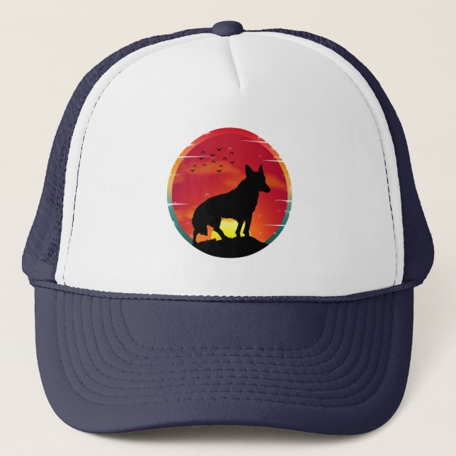 Casquette Wolf  Vintage Sunset