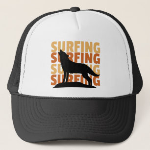 Casquette Wolf wants to surf surf