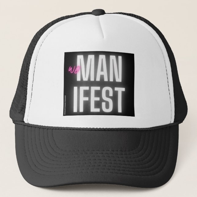 Casquette WOmanifest Noir (Devant)