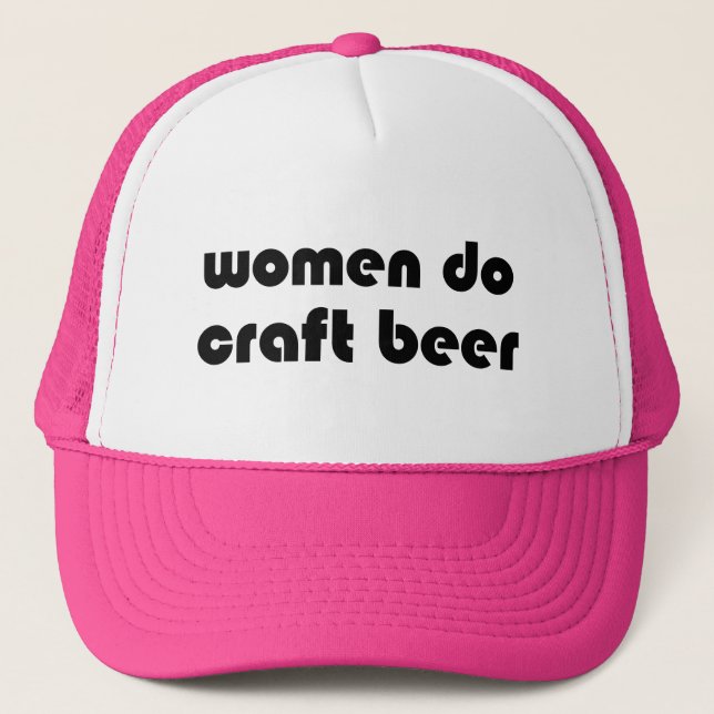 Casquette Women Do Craft Beer (Devant)
