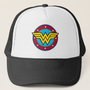Casquette Wonder Woman   Logo Cercle & Etoiles