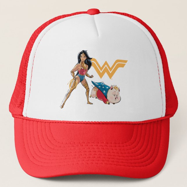 Casquette Wonder Woman & PB (Devant)