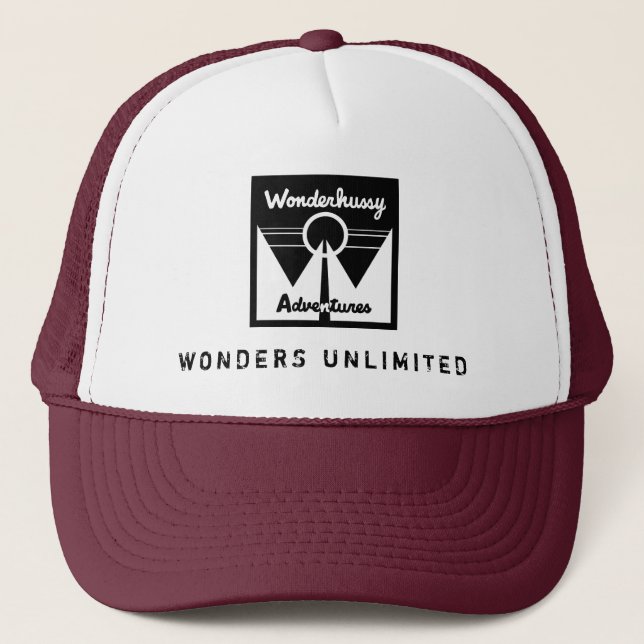 Casquette Wonderhussy Adventures 'Wonders Unlimited' (Devant)