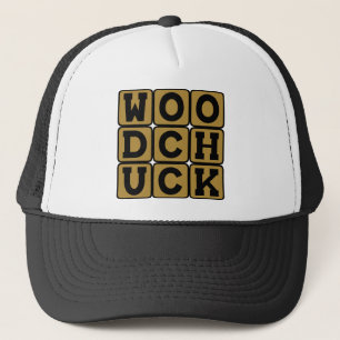 Casquette Woodchuck, marmotte