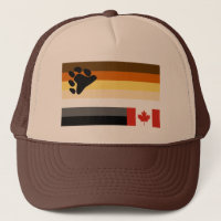 WOOF ! EH ? CHAPEAU À FIER D'OURS CANADIEN
