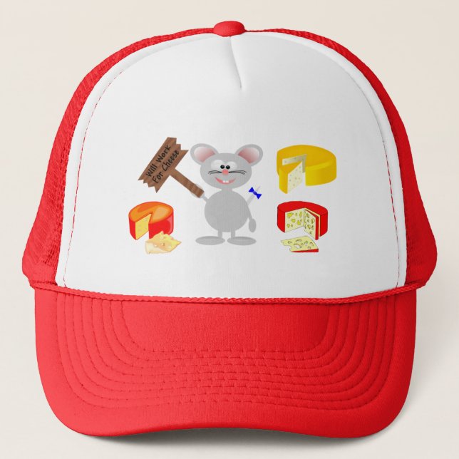 Casquette Work For Cheese (Devant)